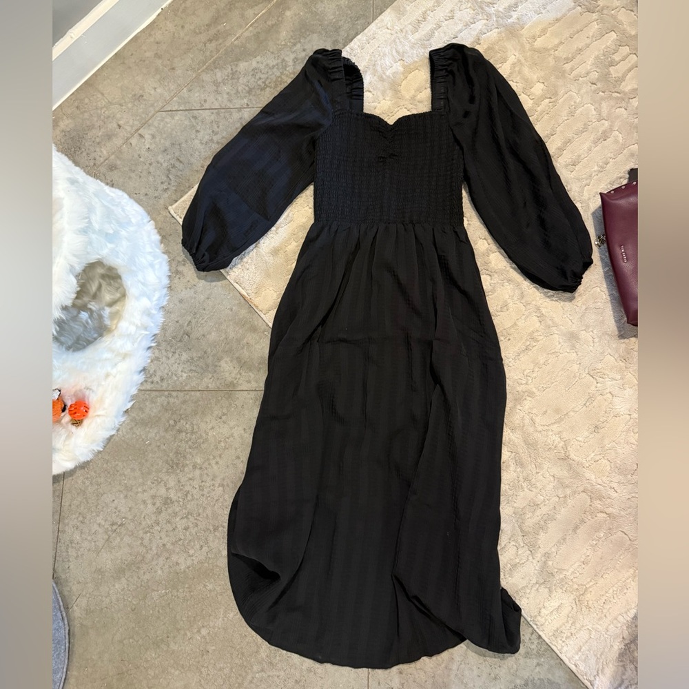 Elegant Black Women's Dress